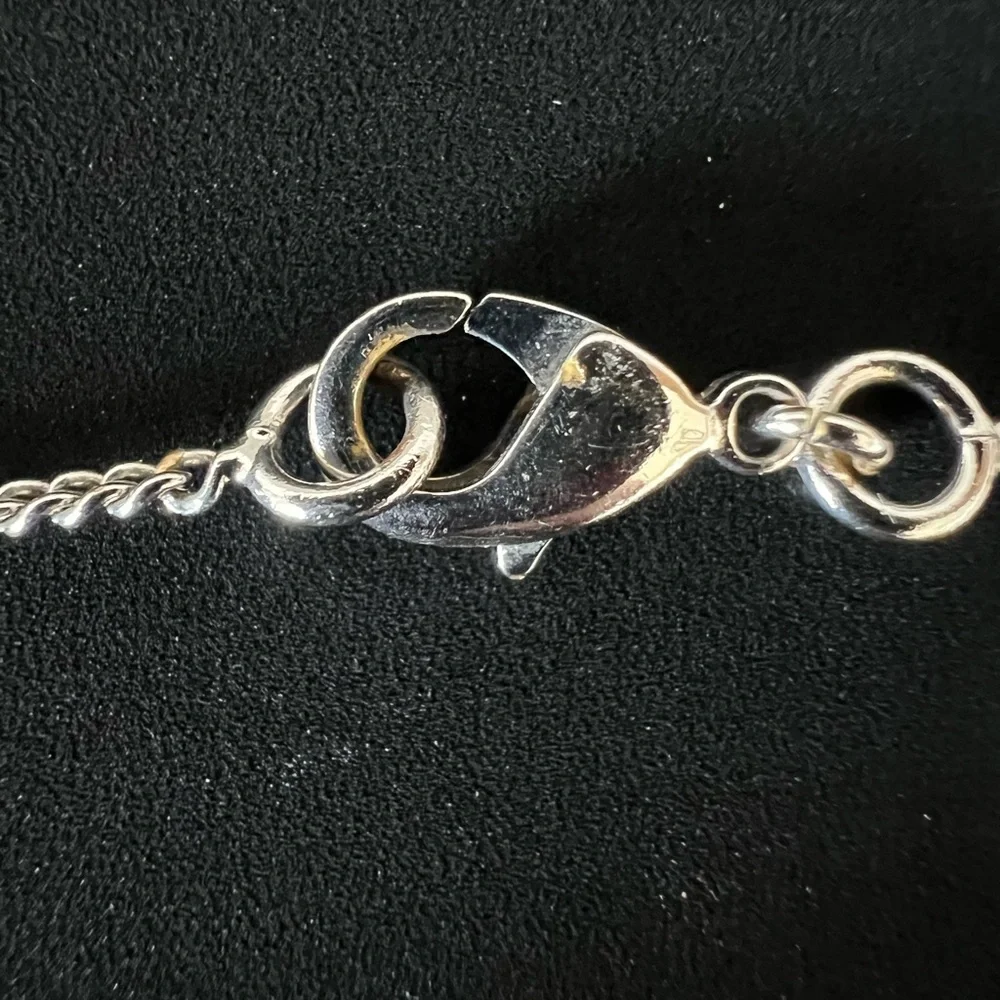 Chanel Crystal Timeless CC Necklace